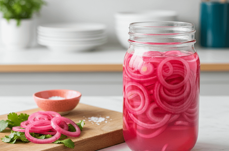 Quick Pickled Red Onions